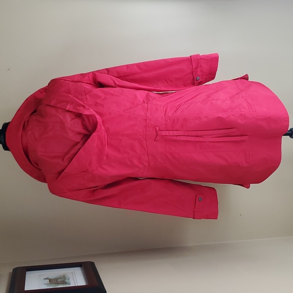 Cole Haan red rain jacket - Picture 7 of 15